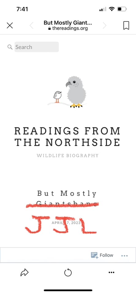 And JJL Too! But mostly Giantsbane…